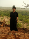 Escape Tee Dress - Black