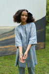 Azure Shirt & Trousers Set