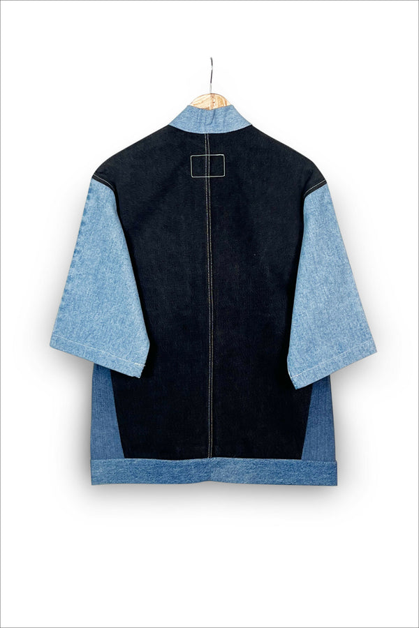 Un Denim - Upcycled Denim Kimono Jacket | 178