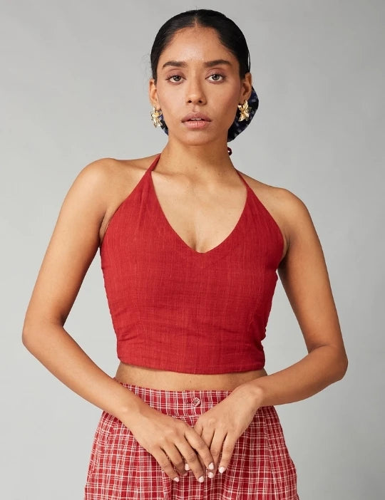 Red Suri Top