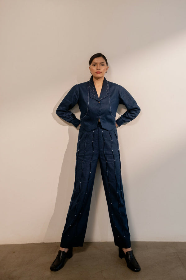 Moraine Blue Crop Jacket