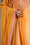 Mehreen Gulabi Kurta Set With Dupatta