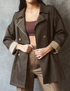 Logus Premium Quest Cotton Double-Breasted Trench Coat