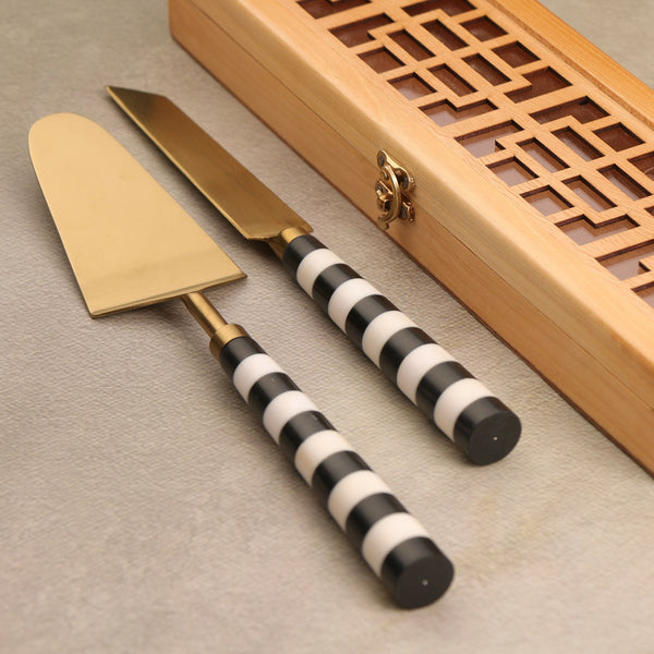 Black & White Cake set