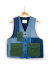 Un Denim - Upcycled Denim Gilet Jacket | G169