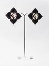 Macro Spade Stud Earrings