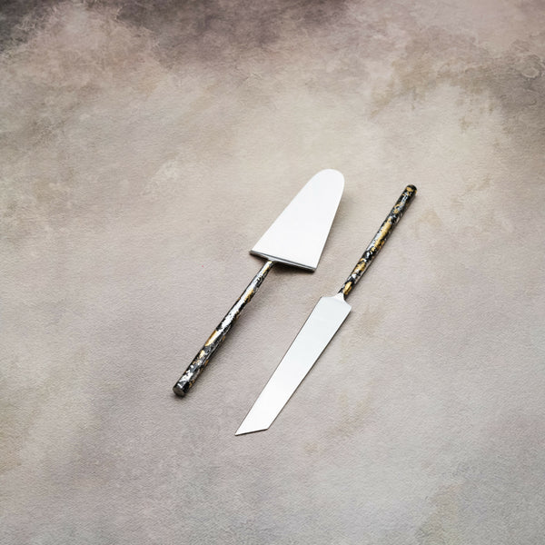 Foil Cake Knife Set