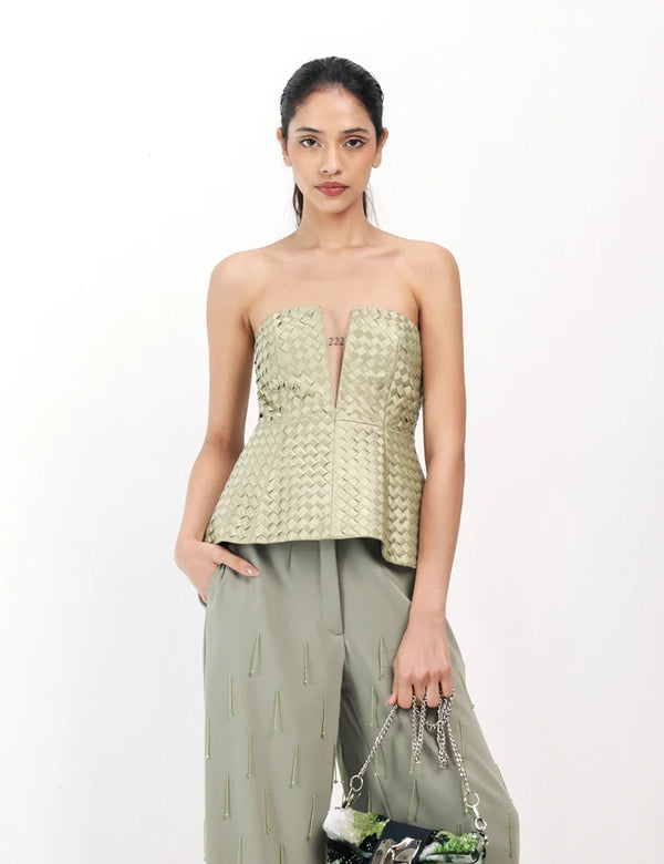 WOVEN WHISPER CORSET