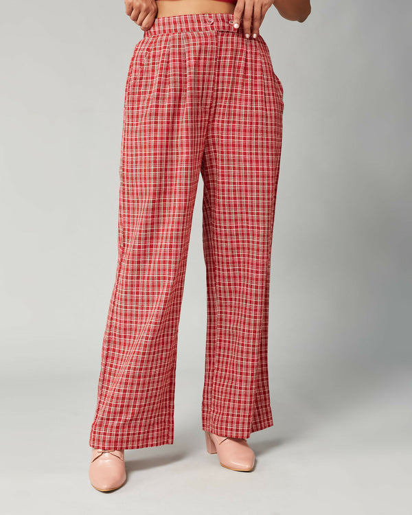Red Suri Co-ord Set
