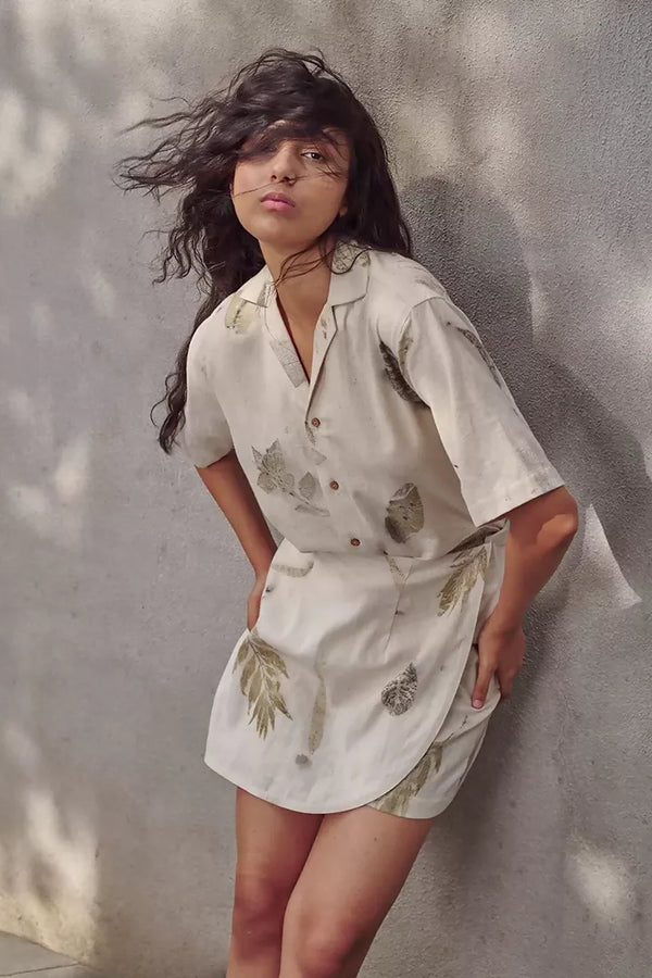 Live Leafy Khadi Unisex Shirt