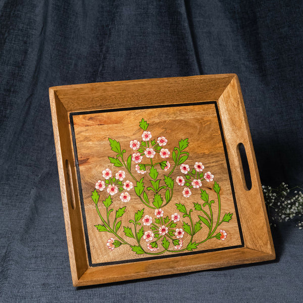 Floral - Serving Tray