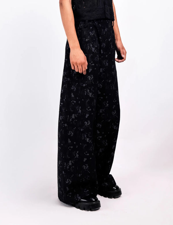 VEIN SCRIPT TROUSER