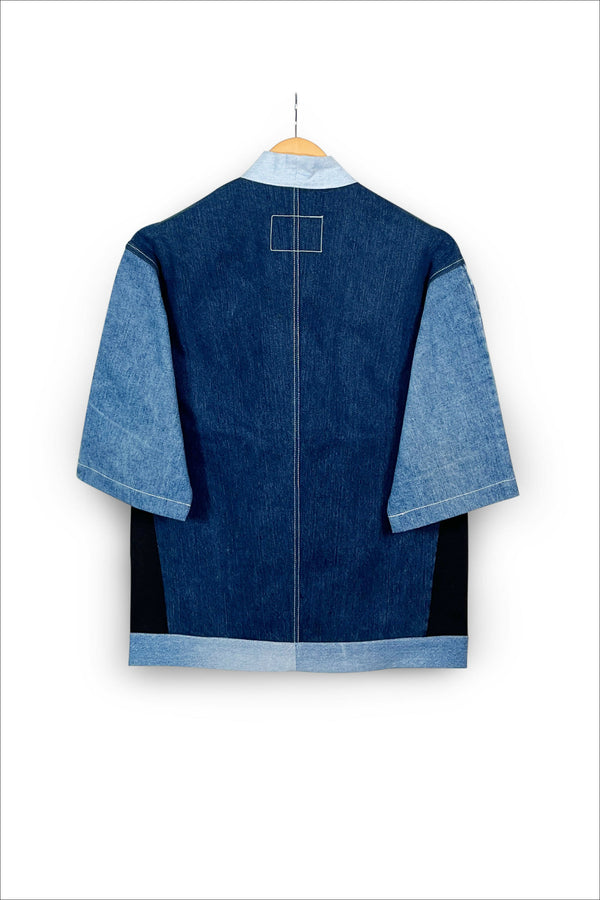 Un Denim - Upcycled Denim Kimono Jacket | 173