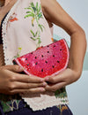 Logus Melon Crystal Embellished Clutch