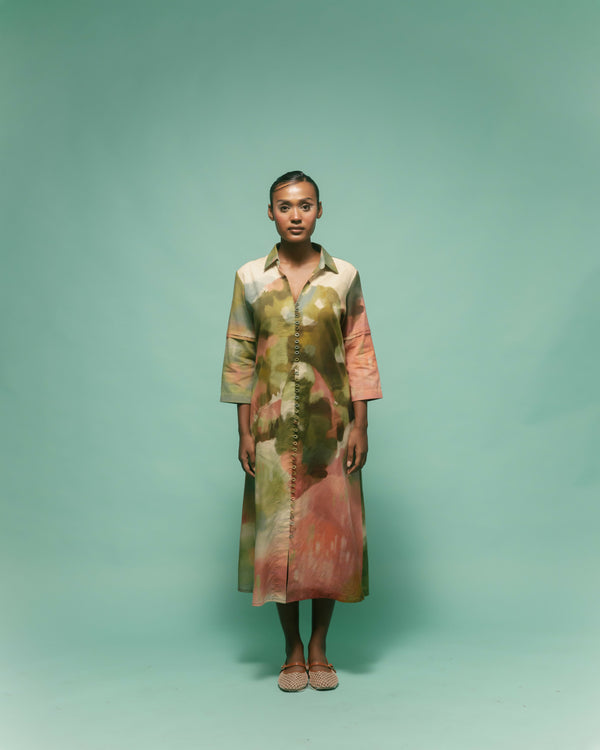 LEA DRESS PEACH