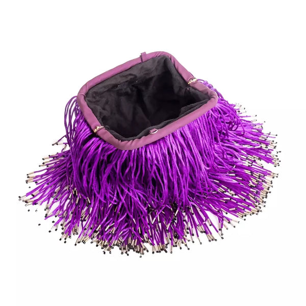 AMARA FRINGE Purple