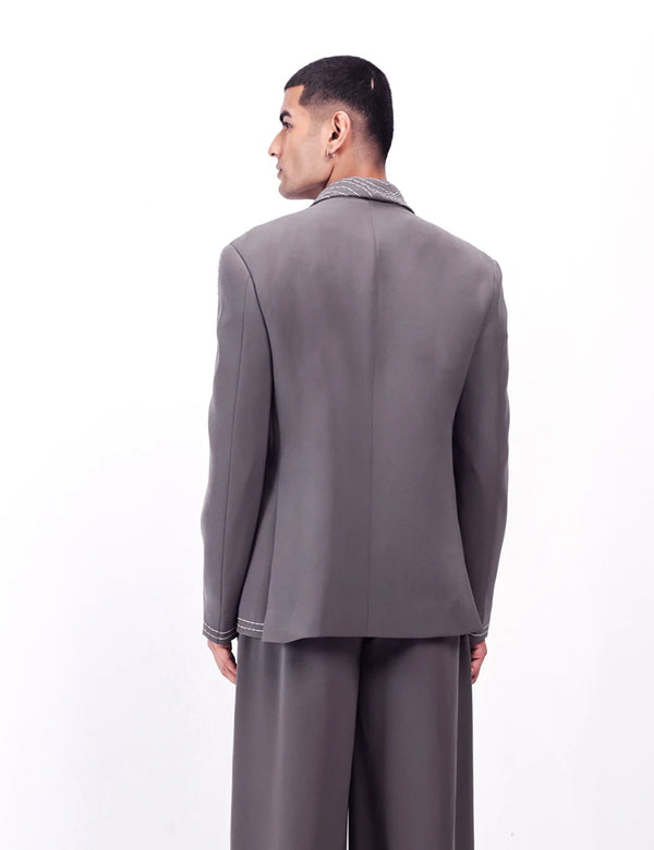 SILVER DUSK BLAZER