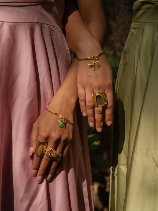 serafina-charm-bracelet - green