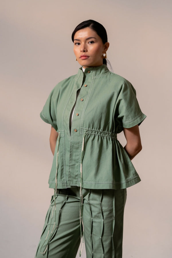 Fern Denim Top