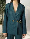 Double-Breasted Blazer