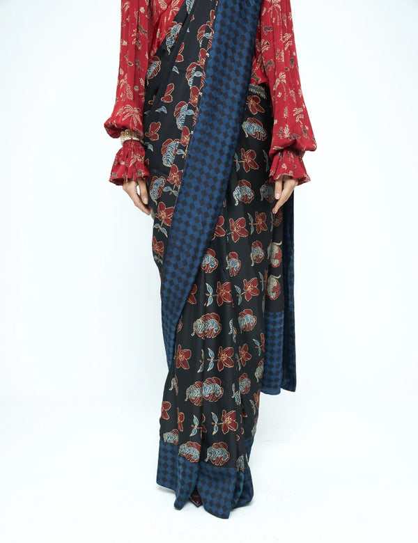 Wild Bloom Saree