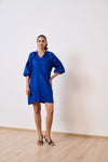 Blue Short Party Dress