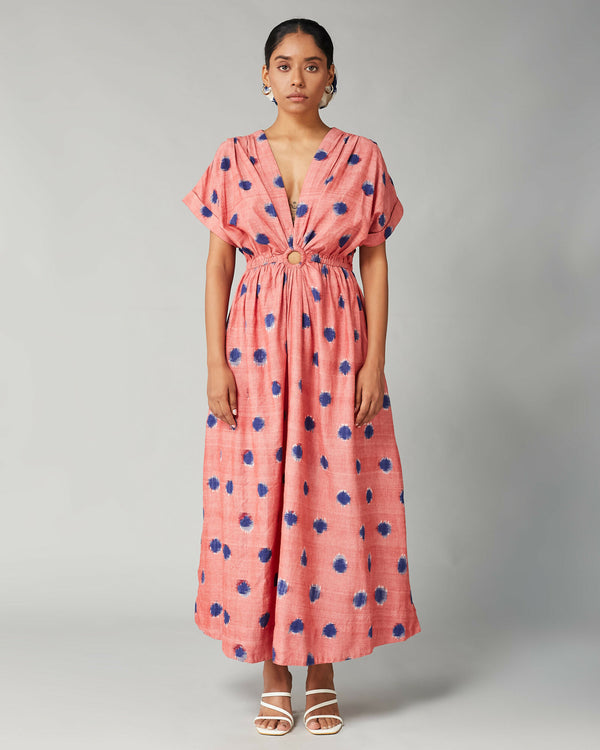 Red Helene Dress