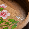 Floral - Wooden Lazy Susan Platter