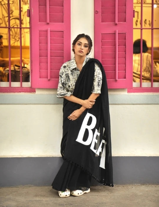The Beatles Saree
