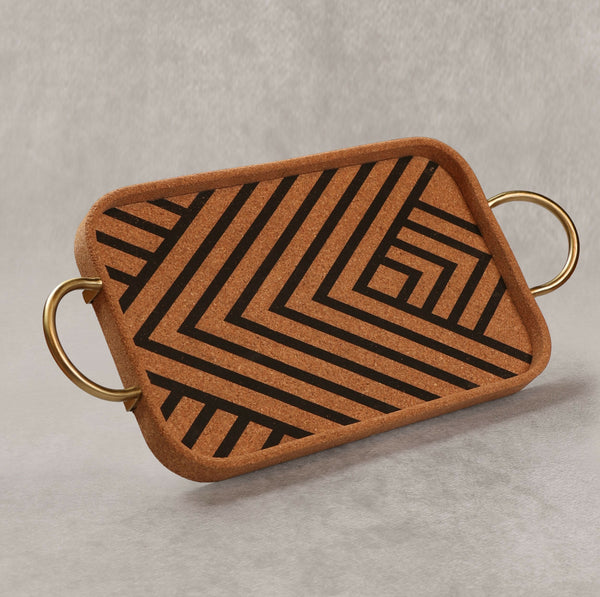 Stripes Serving Tray