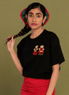 Chinmayee T shirt - black