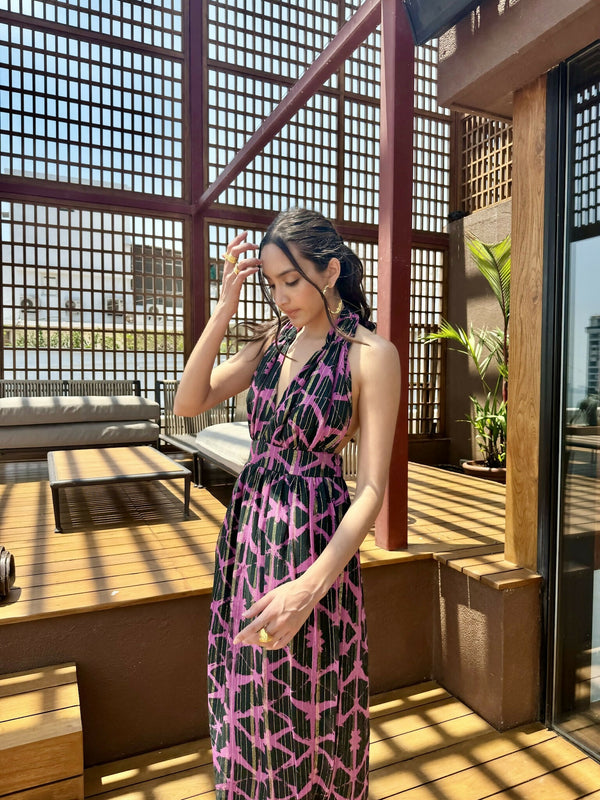 Locarno Halter Maxi Dress
