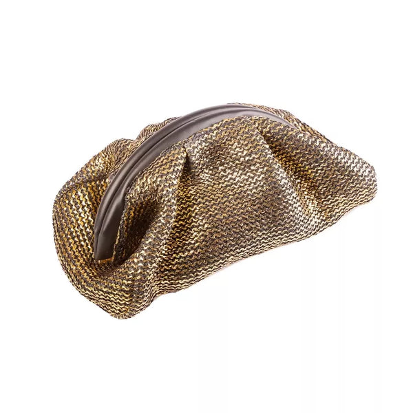 MOON CLUTCH Black Gold