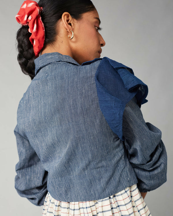 Indigo Arani jacket