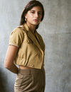 Logus Tailored Cropped Quest Cotton Jacket