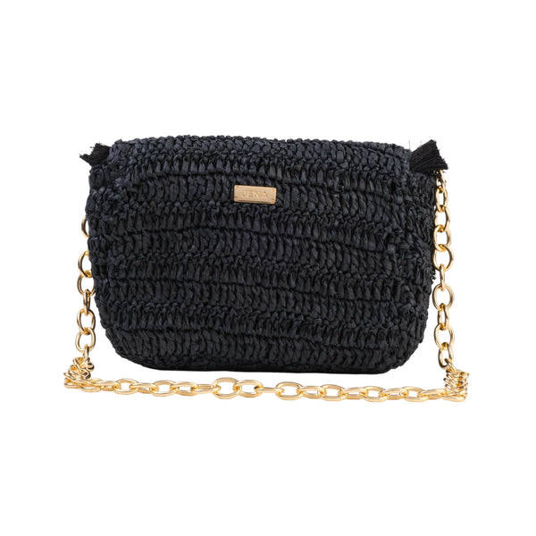 Raffia Crossbody