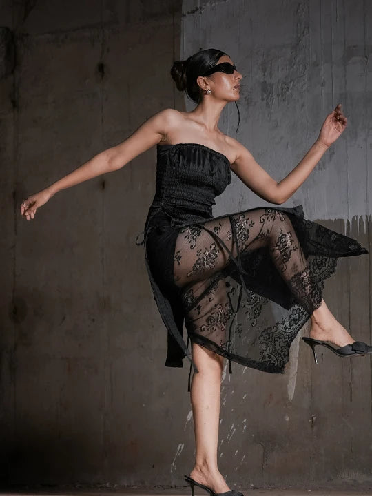 Allure Lace Skirt Overlay