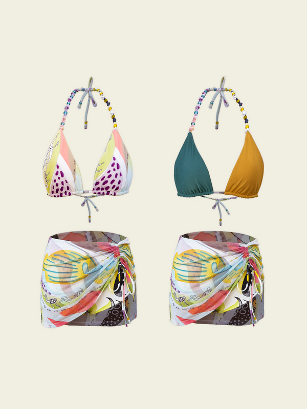 Tropic Bloom Bikini Set