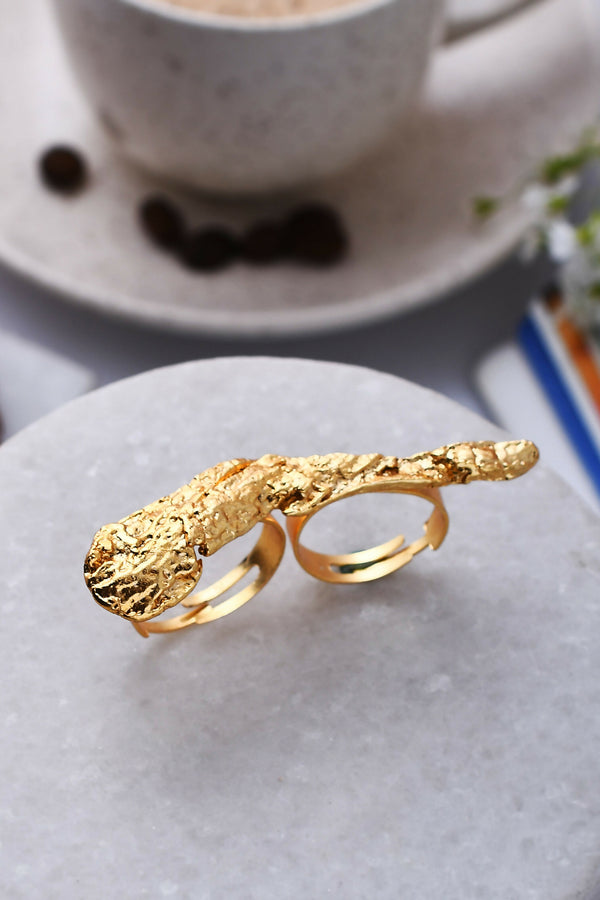 Oak Double Ring