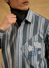 Mosaic Canvas Shacket