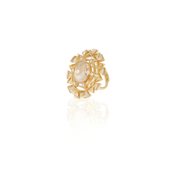 Blooming Daisy Ring- Gold