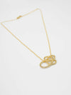 The Scribbled Pendant Necklace