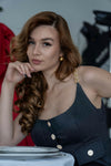 Denim Corset & High Waist Pant