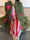 Poncho bloom Jacket