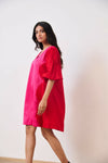 Red & Pink Short Party Dress