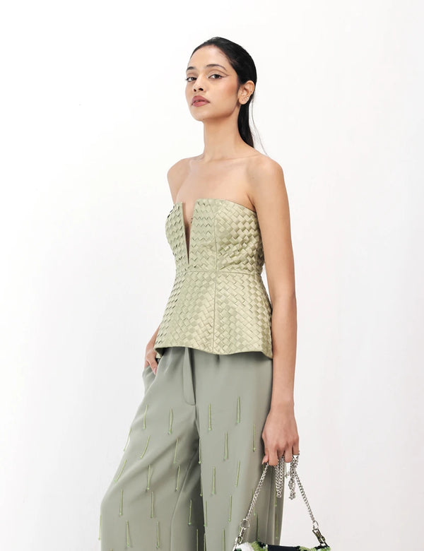 WOVEN WHISPER CORSET