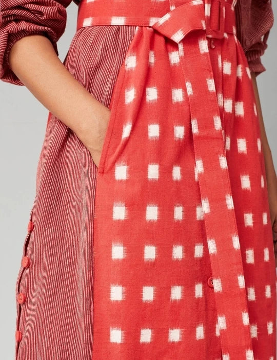 Red Alba Dress