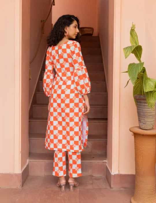 Bloom Kurta Set check