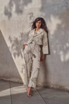 Live Leafy Khadi Jacket & Pants