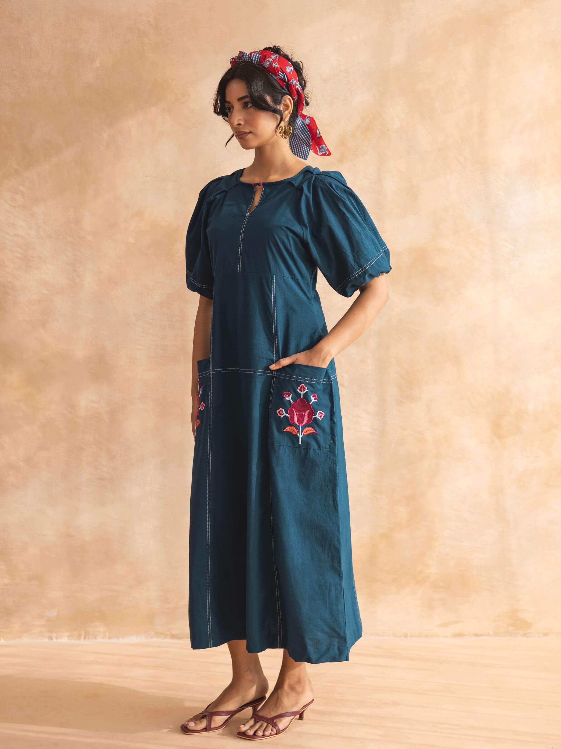 indian style midi dresses Buy Silk Midi Dress Halter Neck Indian Handmade Beach Dress